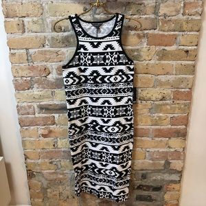 NWT Aztec Midi Dress